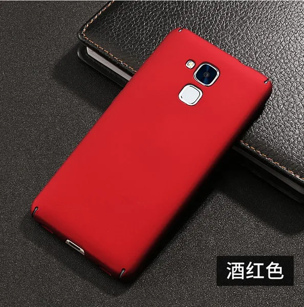 Роскошный 360 Твердый Чехол для huawei Honor 5C Honor 7 Lite, полный чехол для телефона huawei GT3 GT 3 Nmo-L23, Nmo-L31, Fundas Capa - Цвет: Красный