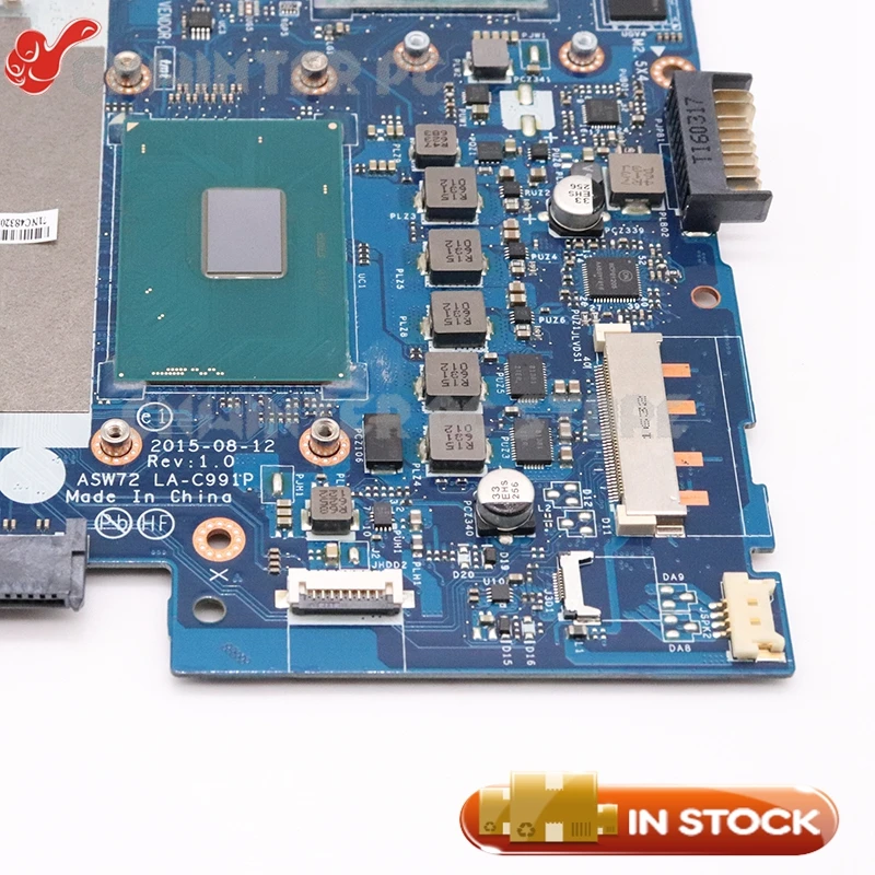 NOKOTION ل HP الحسد 17-R 17-N 17T-N 17T-N100 اللوحة المحمول ASW72 LA-C991P 832319-601 829068-601 i7-6500HQ وحدة المعالجة المركزية 950 M 4 GB