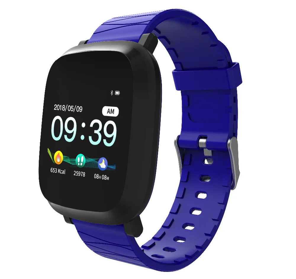 Монитор Сердечного Ритма Смарт часы Для мужчин Для женщин IP68 Водонепроницаемый Smartband спортивные часы Фитнес трекер Bluetooth Смарт часы мужской