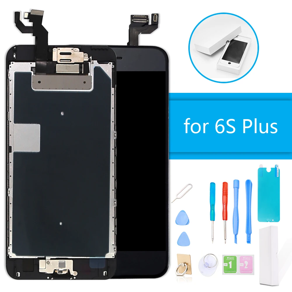 

Luxury Suit LCD Display for iPhone 6S Plus 3D Touch Screen Digitizer Full Assembly Replacement for iPhone 6S Plus + Repair Tools