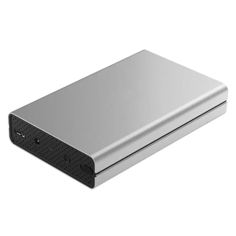 

Aluminum Alloy HDD Enclosure 3.5 Inch USB3.0 External Case HDD SSD Hard Drive Disk Enclosure Dock Support 8TB