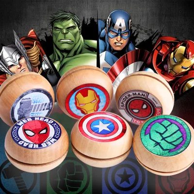 

Random manway Wooden Yoyo Toys Kids Yo-Yo Creative Yo Yo Toys For Children Children Yoyo Ball