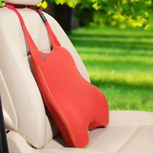 Автомобильная интерьертовары продукция память хлопок поясная подушка Автомобильная подушка летняя дышащая ткань задняя подушка для автомобиля