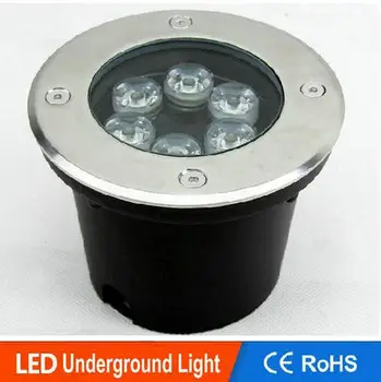 

Free shipping 6W led 150mm LED Underground light Outdoor lighting Underground Buried Yard Lamp Landscape Light