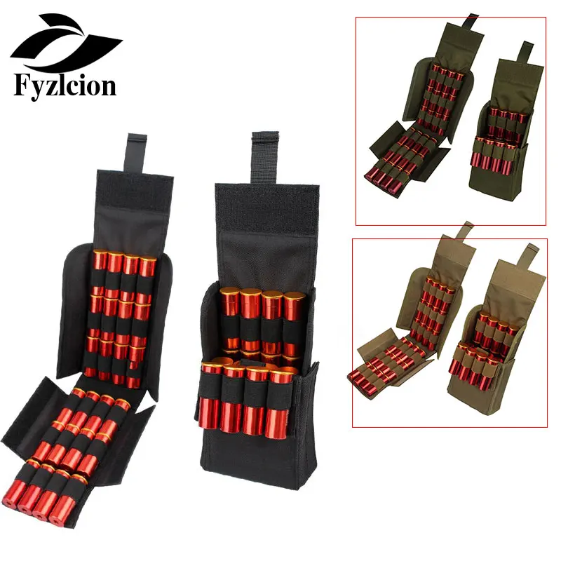 

Hunting 25 Round 12GA 12 Gauge Ammo Shells Reload Magazine Storage Pouches Bag