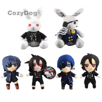 

Anime Black Butler Sebastian Ciel Figure Toy Cartoon Soft Stuffed Dolls Toys for Children 18-30cm