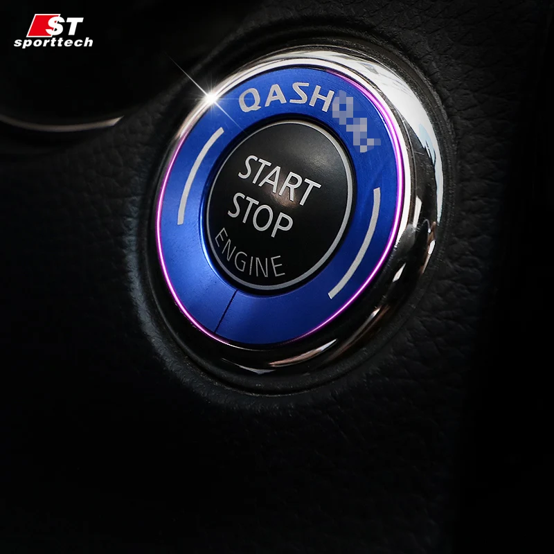 

Car Styling Ignition Switch Decoration Stickers For Nissan Ignition Key Ring Key Hole Cover For Nissan Qashqai 2019 Accessories