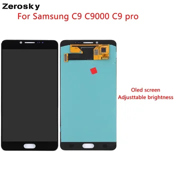 

High Quality Amoled Lcds Replacement Repair Parts For Samsung Galaxy C9000 C9 Pro Lcd Display Touch Screen Digitizer Assembly