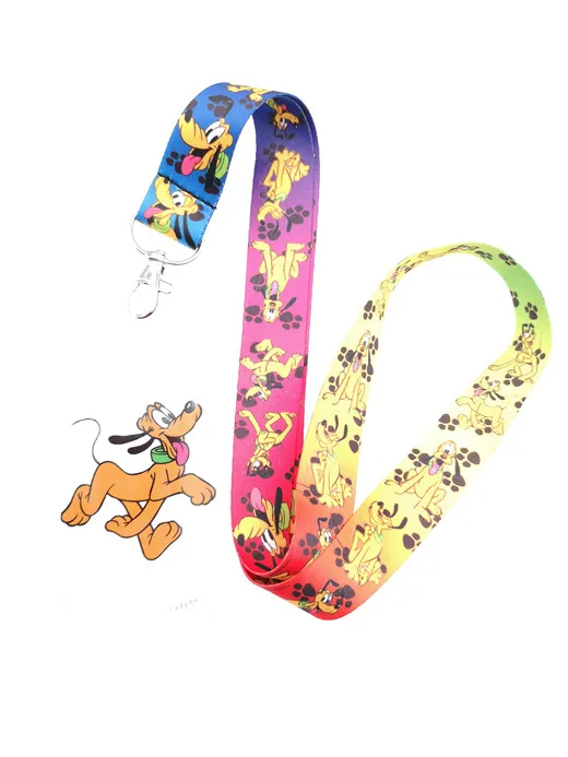 New 1 pcs cartoon happy goofy cute dogs Lanyard Key Chains Card Holders Bank Neck Strap Bus ID gifts | Украшения и аксессуары