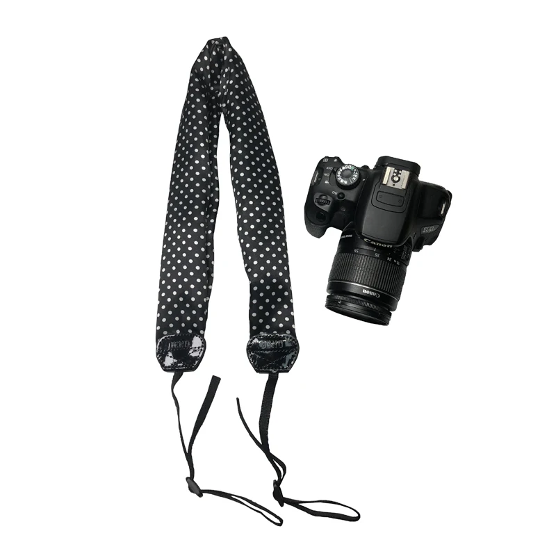 SLR плечевой ремешок для камеры на шею Универсальный Регулируемый тканевый цветочный шарф для Canon Nikon sony фужи Олимпус 70d 60d 60d - Цвет: Scarf strap 01