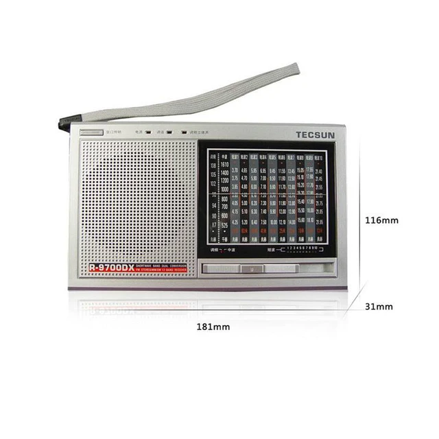 Amazon.com: TECSUN R9700DX 12-Band Dual Conversion AM/FM
