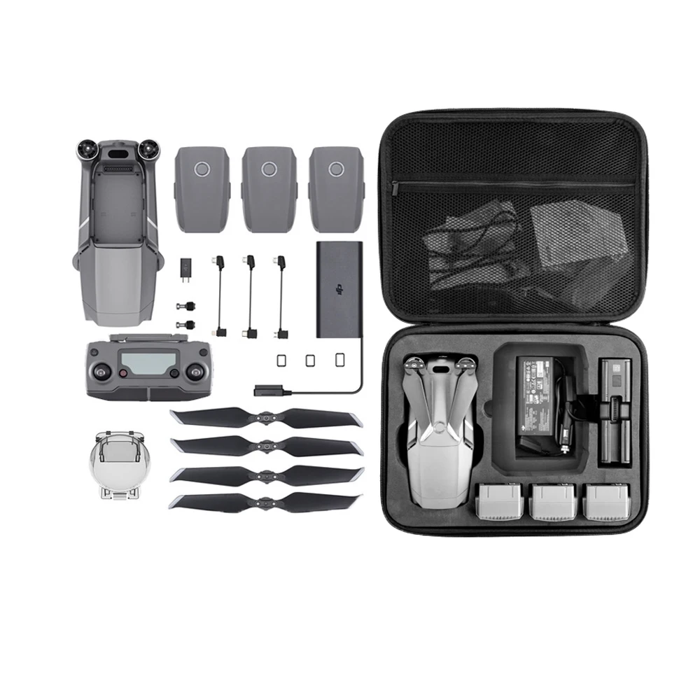 For DJI Smart Controller Wear-resistant EVA Storage Bag Hard Shell Carrying Case Shoulder Bag for DJI Mavic 2 Drone Accessories-3