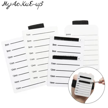 

Eyelashes Holder Palette For eyelash Extensions Pallet & Bandage Lash Glue Pad Eyelash Stand Holder Extension Makeup Tools