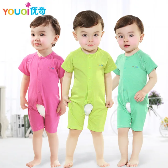Youqi Baby Boy Clothes Cute Baby Girls Rompers Summer Toddler Infant