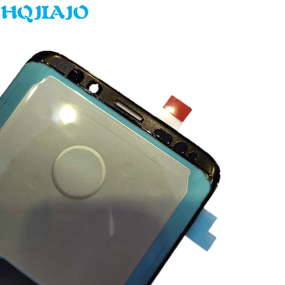 Супер AMOLED тест для samsung Galaxy S9 + G965F G965W сенсорный экран дигитайзер рамка ЖК дисплея