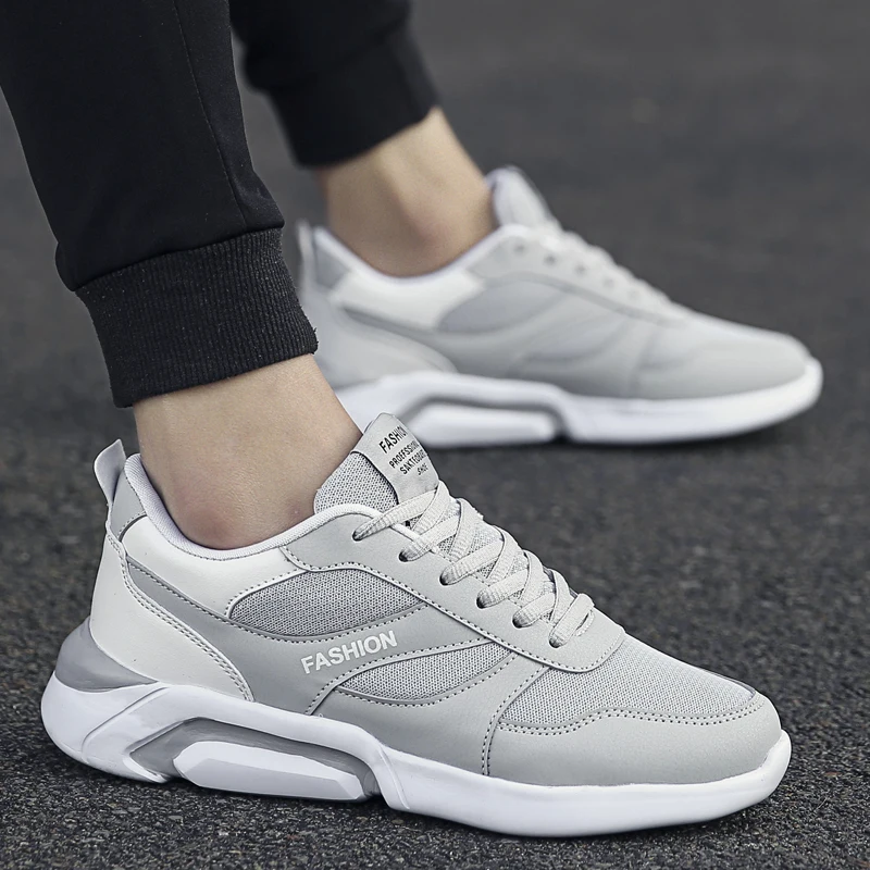 

2018 high-end! men casual shoes wild Comfortable flats men's tide breathable mesh shoes DE60
