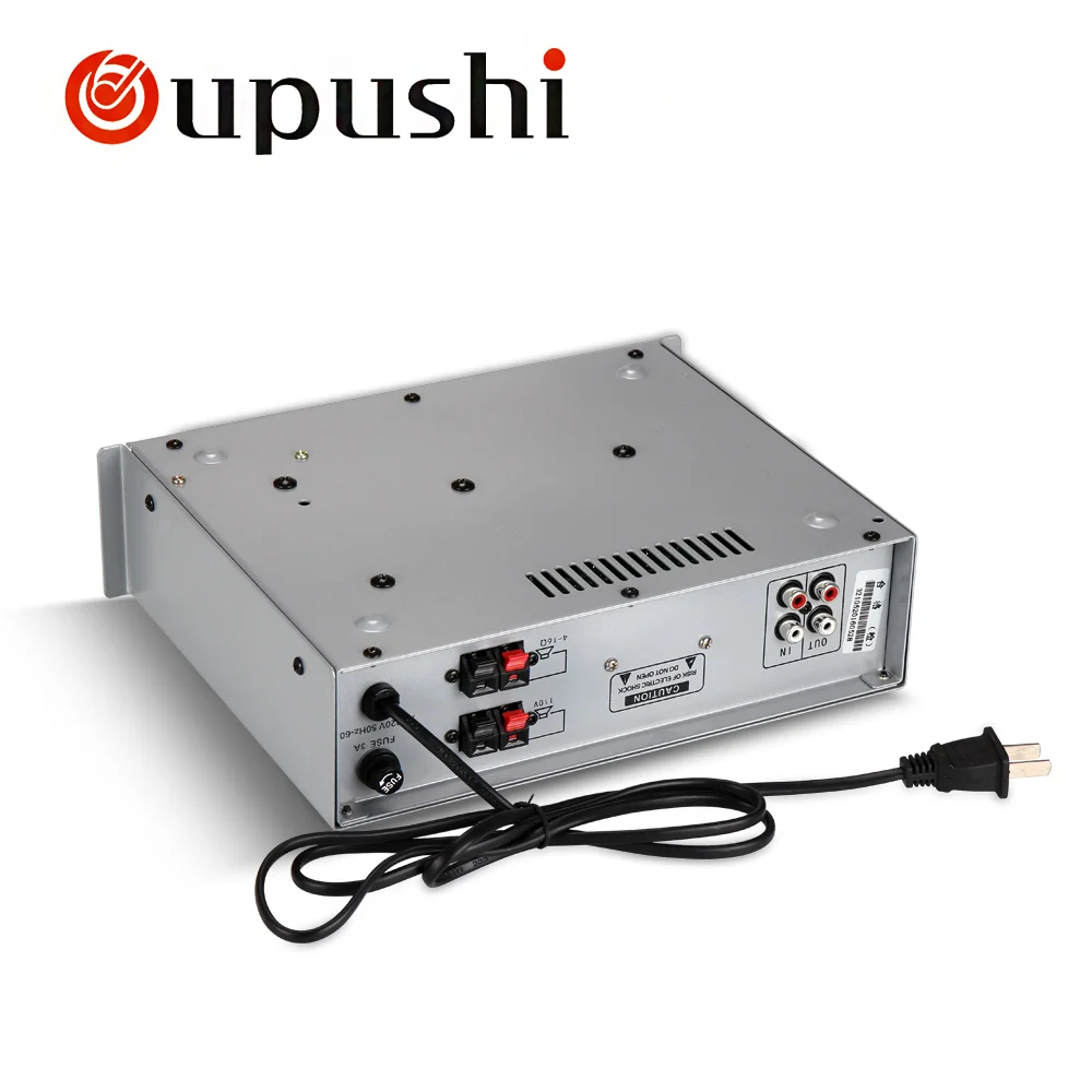 OUPUSHI USB-40b+ ce502 мини аудио система 40 Вт USB SD карта усилитель мощности набор еды с потолочным динамиком для 100-150M2 магазина