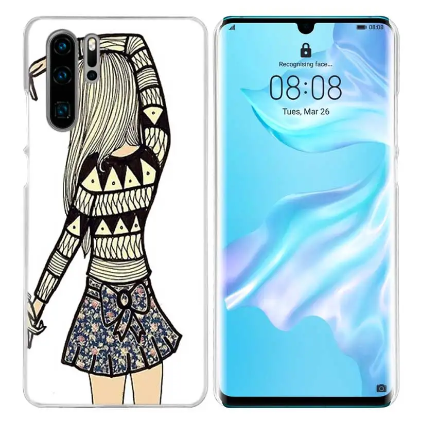 Чехол Best Friends для huawei P20 P30 P Smart Z+ Plus P10 P9 P8 mate 10 20 lite Pro жесткий чехол для телефона P20lite - Цвет: 08