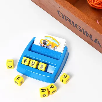 

Kids Matching Letter Game Word Recognition Preschool Learning Educational Toy
