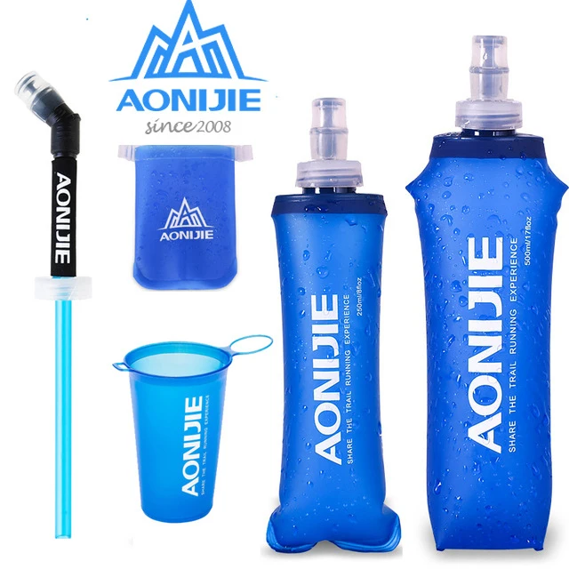 

AONIJIE 170ml 200ml 250ml 500ml Outdoor sports water bottle survival drinking bag camelback hydration backpack water bag bottle
