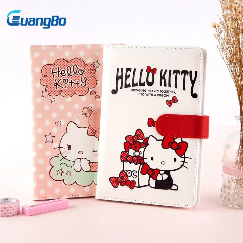 

GUANGBO Traveler Notebook Diary Agenda Organizer Office and School Notes Book Diary Planner Journal Filofax Stationery 48 Sheets