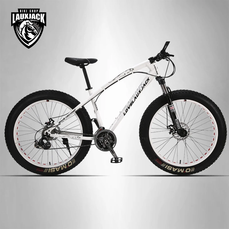 Lovelaxjack горный велосипед стальная рама 24 скорости shimano дисковые тормоза 26 &quotx4.0