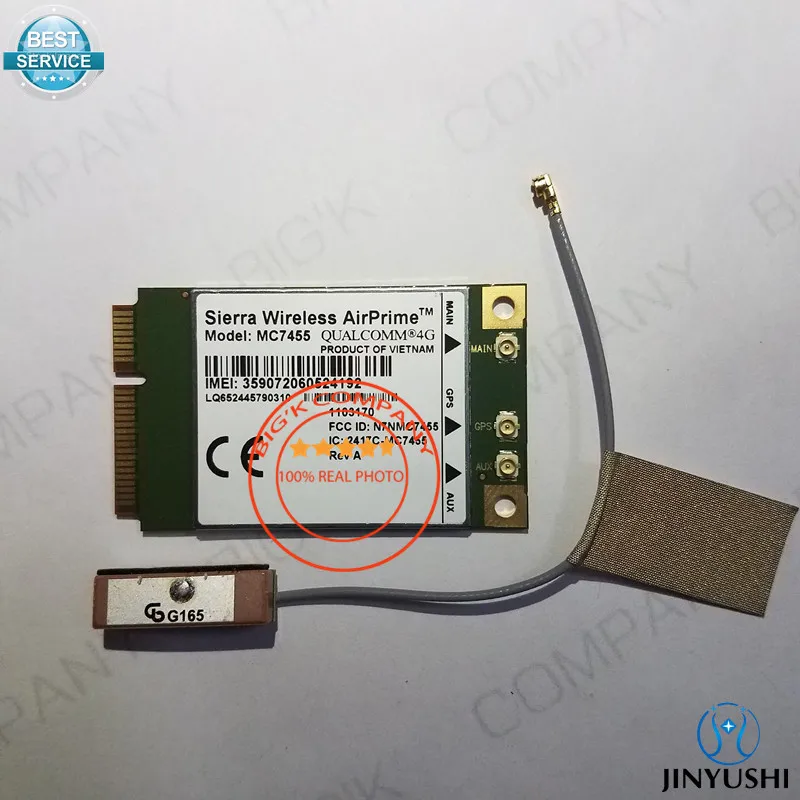 Jinyushi для MC7455 + 1 шт. 10 см gps антенны FDD/tdd LTE 4G CAT6 DC-HSPA + GNSS USB 3,0 MBIM интерфейс 100% новый и оригинальный для E7240