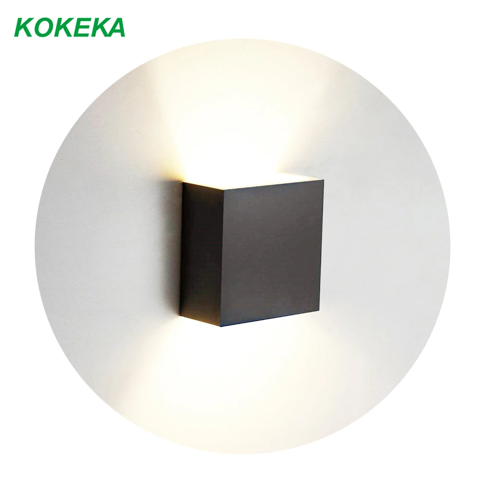 

Wall Light Bedroom Lamp 6W LED COB Chips Aluminum Lamp Body with 85-265V for Living Room Hallway Balcony Stairs Path Patio