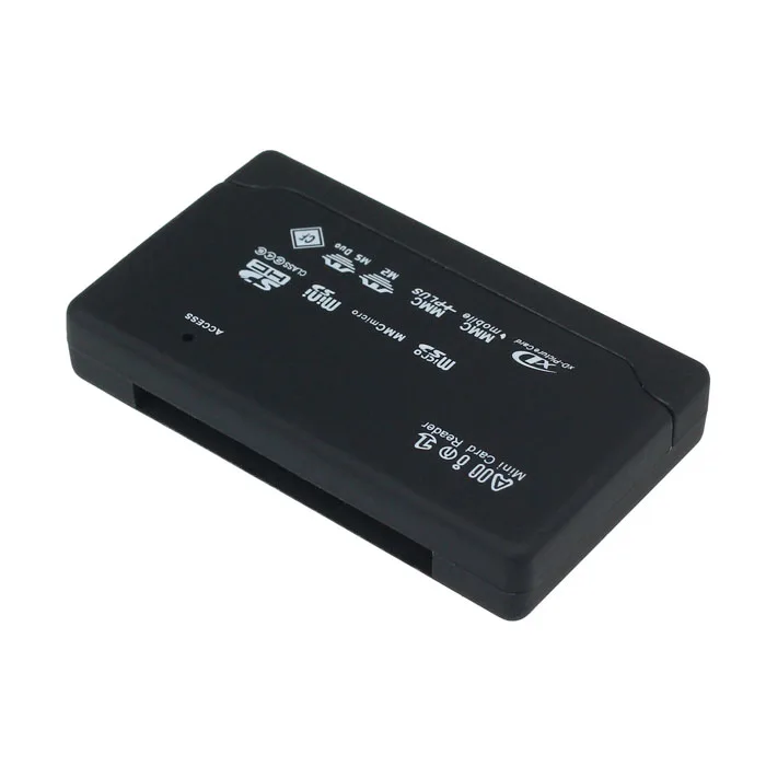 Портативный все в одном 1 USB 2,0 картридер SD XD MMC MS CF SDHC карты памяти MicroSD M2 OTG адаптера писатель для ПК