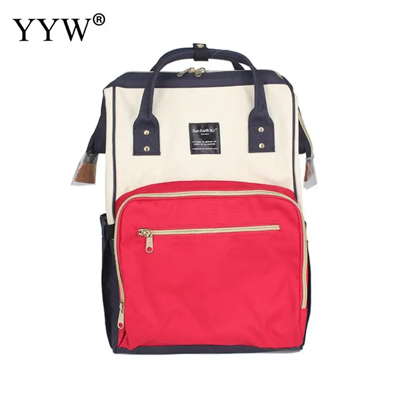 

Multi Color Mommy Daddy Diaper Bag Backpack Waterproof Cute Design Baby Nappy Backpack for Boys and Girls Black Red