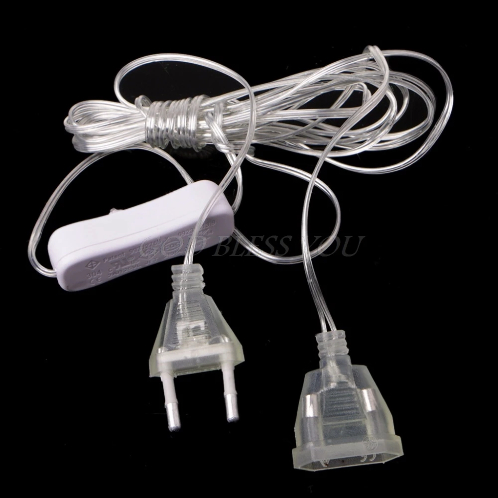 

Deek-Robort 100W EU Plug Male To Female Power Supply AC Adapter Extension Cable Cord 3m 5m