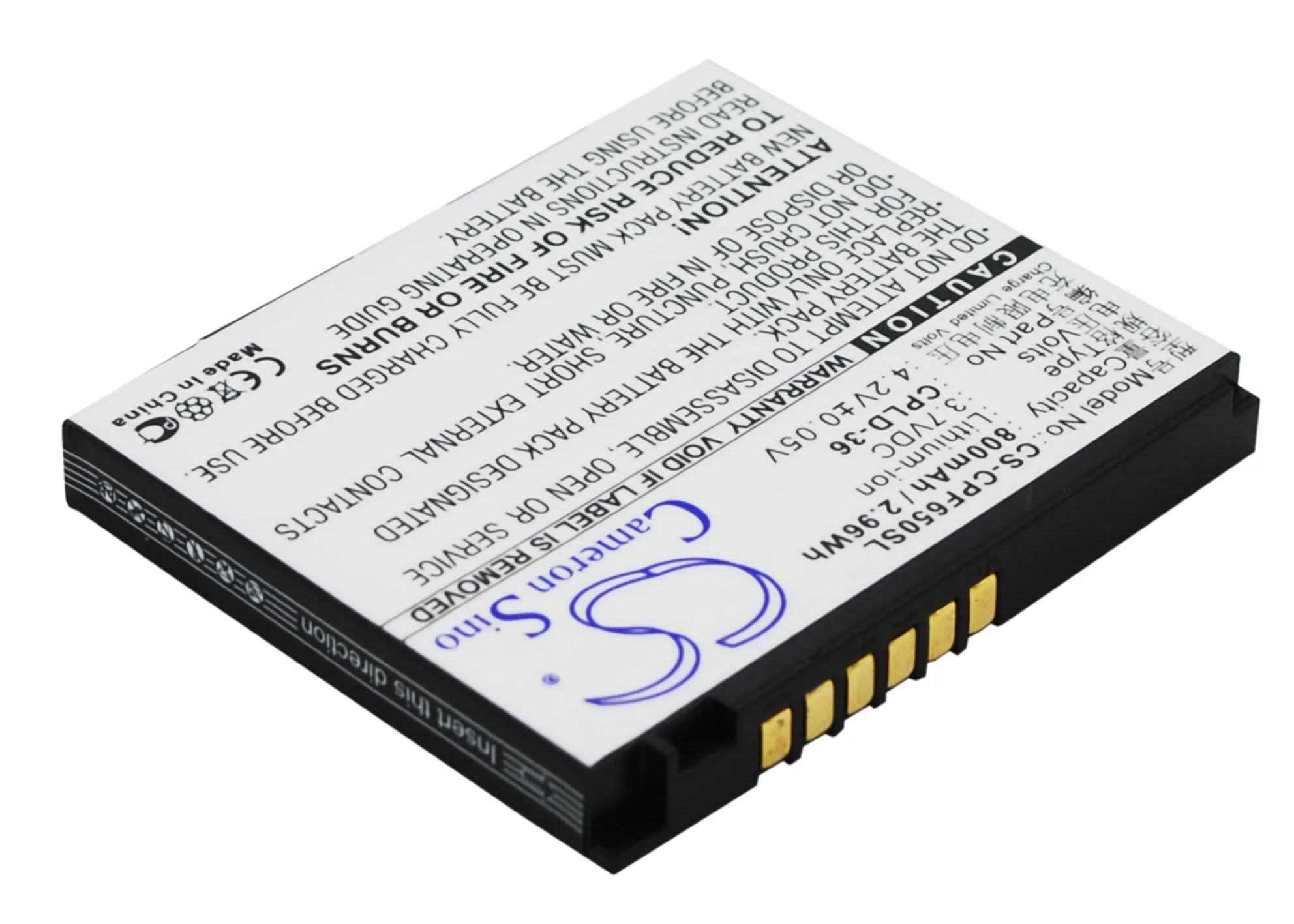 CPLD 36 батареи Cameron Sino 800mAh Для Coolpad E230 E270 E28 F650 S100 S100A S116 S60 T60|Аккумуляторы для