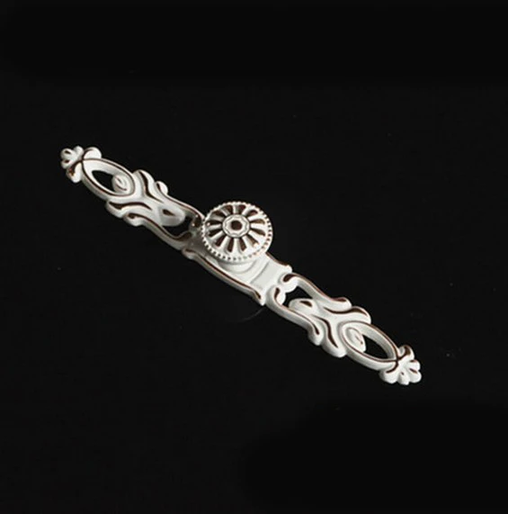 

Antique Ivory Golden Cabinet Wardrobe Handles Knobs Drawer Cupboard Handles Pulls Bars A1160-150