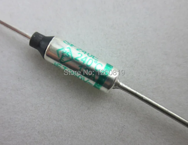 5 шт. SF240E SEFUSE Cutoffs NEC Термопредохранитель 240C 240 градусов 10A 250V Новый|thermal fuse 240c|nec thermal