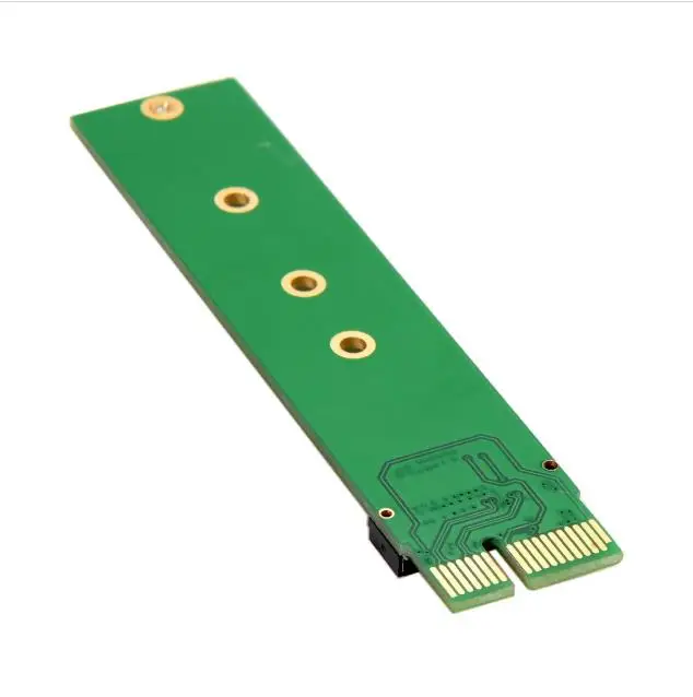NGFF M key NVME AHCI SSD для PCI E 3 0 1x x1 Вертикальный адаптер XP941 SM951 PM951 960 EVO SSD|Компьютерные