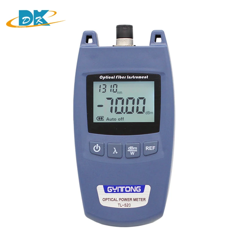 

High-precision TL-520 Optical Power Meter -50~+26dbm Optical Tester TL520 CATV Fiber Light Laser Source