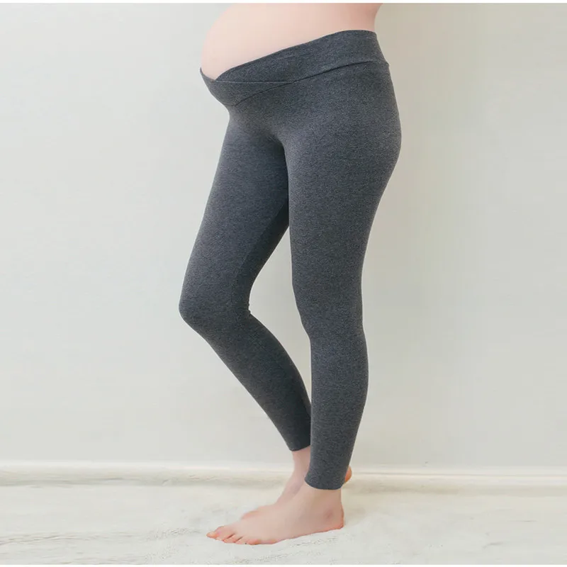 MODENGYUNMA Материнство леггинсы с низкой талией беременность живот брюки для беременных женщин Материнство тонкие брюки одежда леггинсы