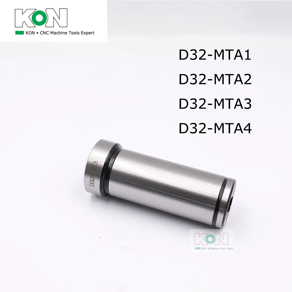 

[ChinaKON] V32 D32 MTA1 MTA2 MTA3 MTA4 Reducing Sleeve Lathe Sleeve for U Drill CNC Iner Hole Auxiliary Tool Holder Drill Tool