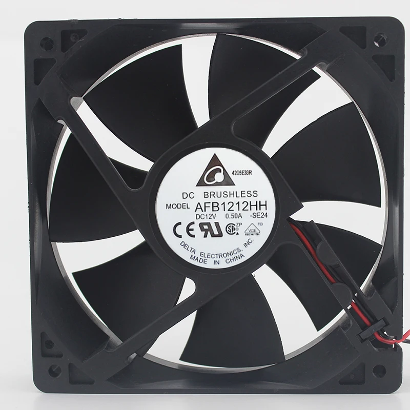 Новый оригинальный 12 см 12025 12V0.50A AFB1212HH Вентилятор охлаждения с двумя