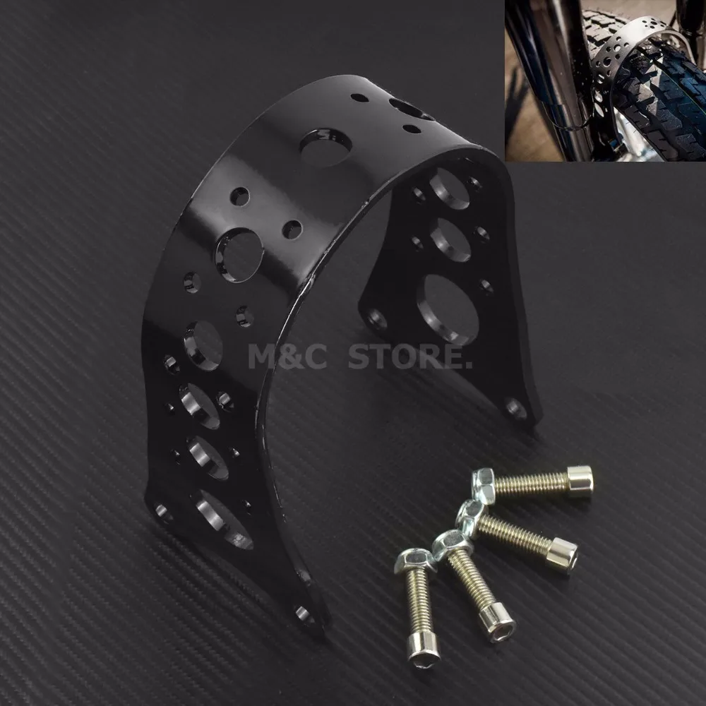 Передняя вилка мотоцикла Brace Fender Glide полый узор для Harley Sportster Iron 883 1200 XL Deluxe nighster Dyna Low Rider