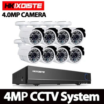 

8CH 4MP 1080P HDMI P2P DVR AHD IP NVR Surveillance System Video Output 8PCS 4.0MP AHD outdoor Camera Home Security CCTV Kits