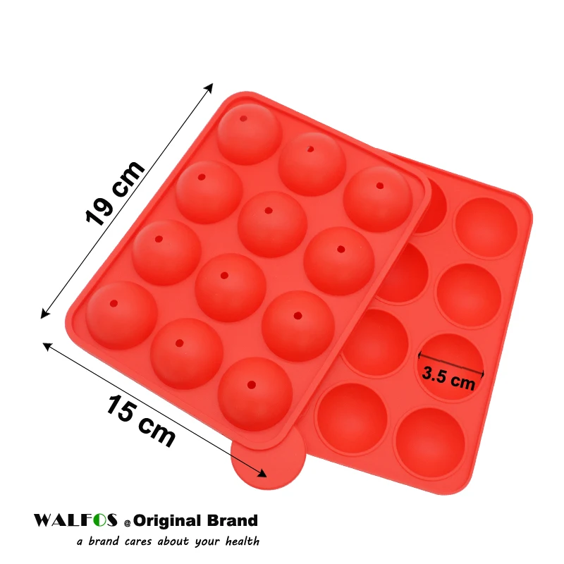 WALFOS 1 шт., Экологичная силиконовая форма для торта, форма для кексов, леденцов, палочки, форма для выпечки, палочка, инструмент, форма для торта, форма для кексов