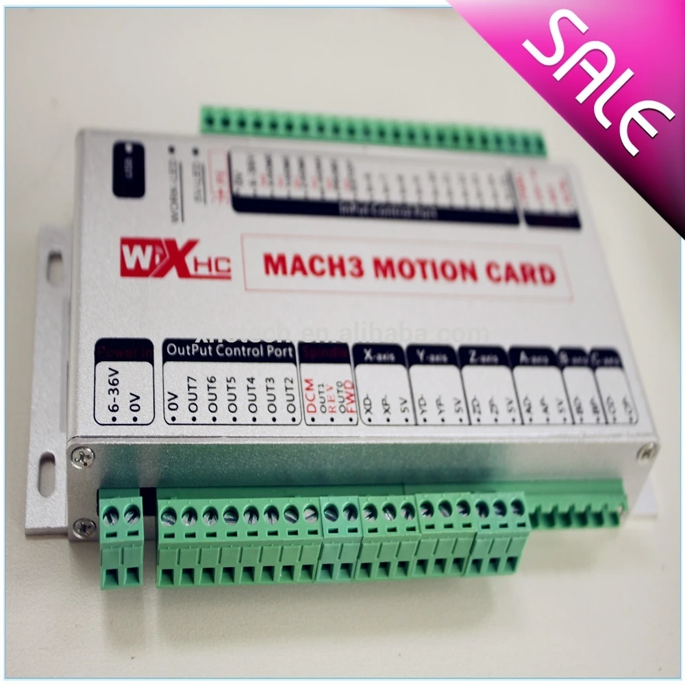 XHC usb 4 оси cnc mach3 motion карты плата контроллера ЧПУ комплект 8 IO выходной 16 ввода-вывода выход