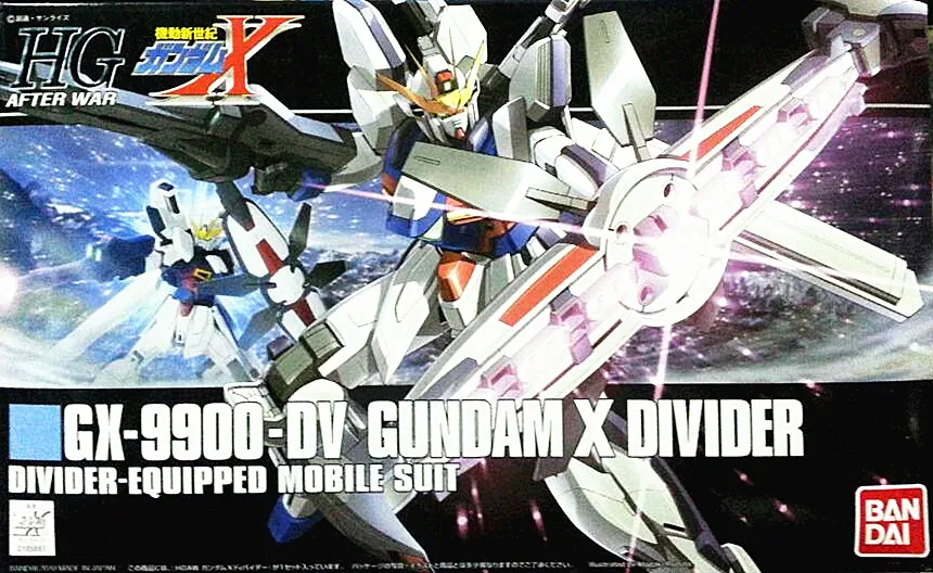 1 шт. Bandai 1/144 HGUC 118 AW gx 9900 dv х делитель мобильный костюм сборки модель Наборы LBX