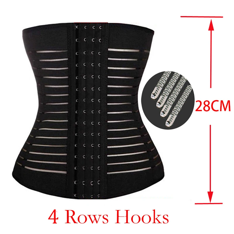 

Women Waist Trainer fajas reductoras Weight Fat Burning Body Slimming sheath Shapers Waist Cincher Girdles Cinta modeladora