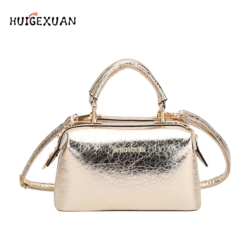 

Fashion Boston Women's Handbags Designer Small Shoulder Bag Quality Leather Female Luxury Banquet Handbag Shopping Shoulder Bags