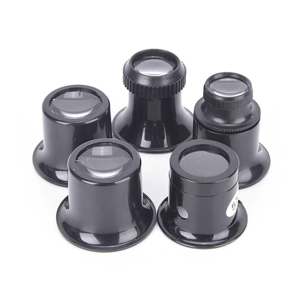 5X 10X 15X 20X Jeweler Watch Magnifier Tool Monocular