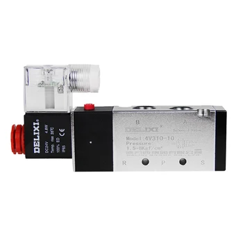 

4V430-10 DC24V Solenoid Valve Directional Valve Through Coil Pneumatic Solenoid Control Valve