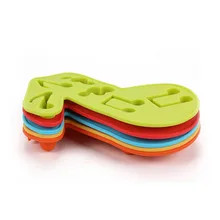 ZTOYL 3D музыкальные ноты формы силиконовые формы для пластилина игрушки DIY ледяной кубик лоток мыло плейтесто инструменты формы игрушки случайный цвет