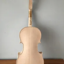 16," Виола клен сзади модель stradi нелакированный белый viola № 2